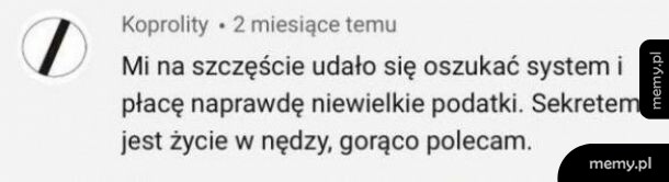 Oszukał system