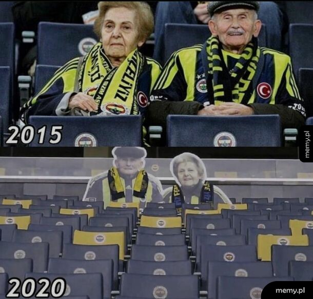 Fani i klub Fenerbahce upamiętnili „wuja Mümtaz i ciotkę İhsan” , gdy 4 grudnia zmarła "ciotka Ihsan".(kibicowali na każdym meczu przez 45 lat)