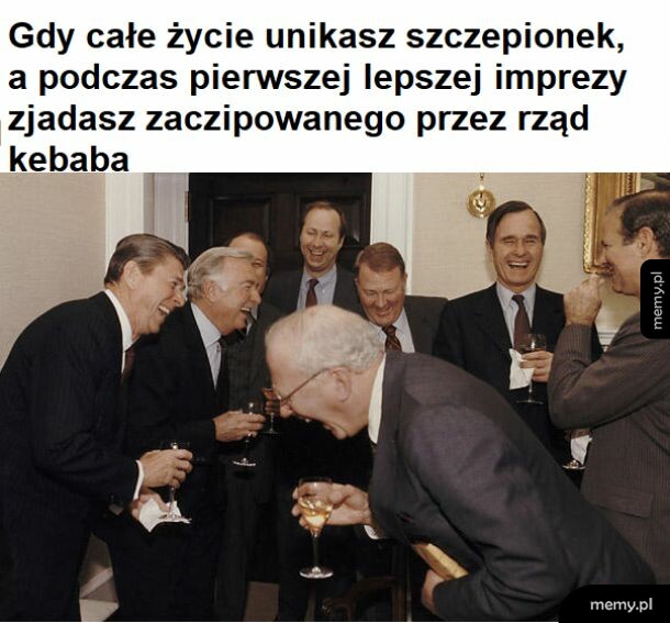 Rok 2020. Wciąż się nie domyślają, skąd mają te sraczki po kebsie.