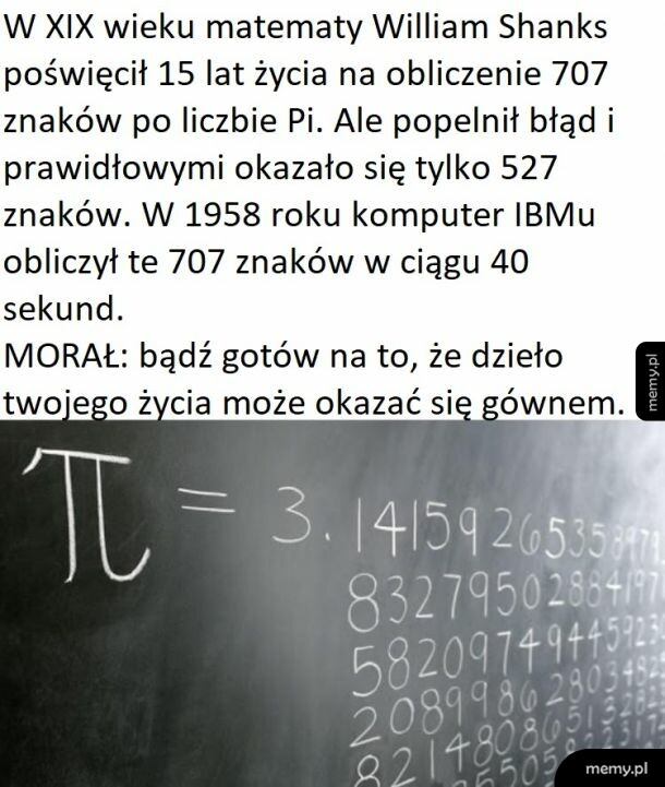 Dzieło życia poszło na marne