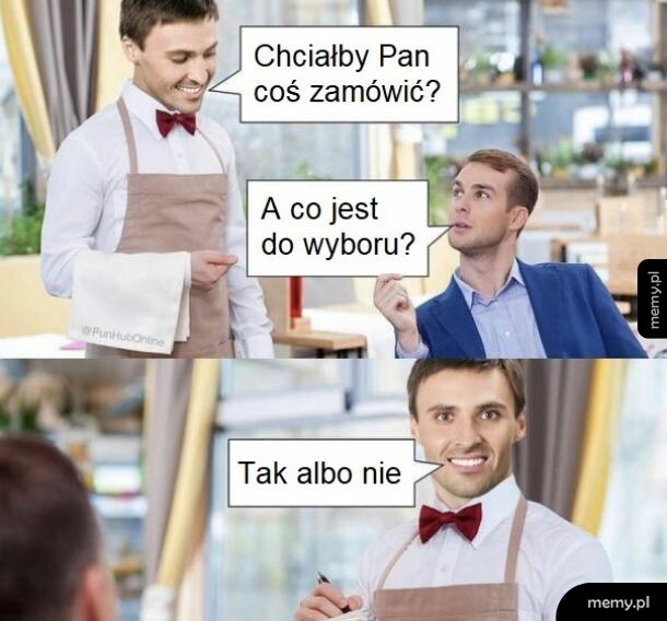 W restauracji