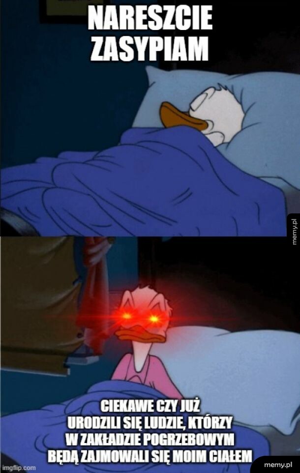 Myśli przed snem