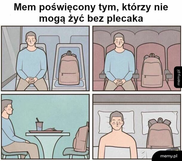 Ja i mój kumpel plecak