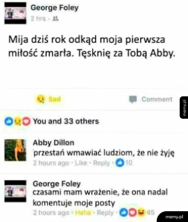 Biedny Dżordż :'(