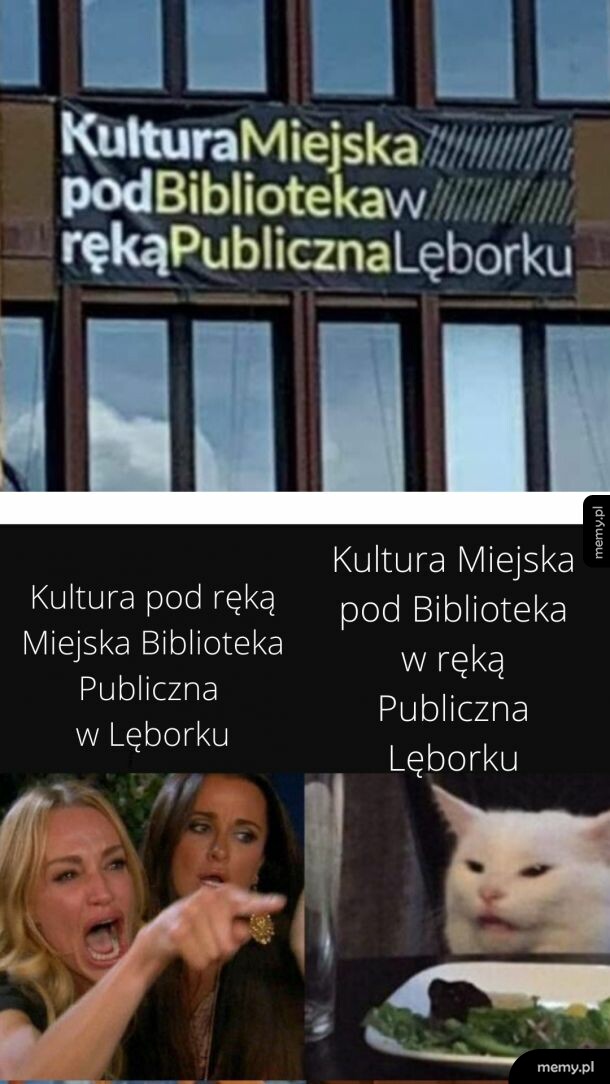 Miejska ręką pod kulturą. Grafik płakał jak kleił