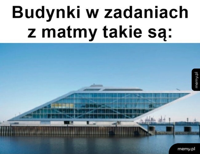 Budynki w zadaniach z matmy