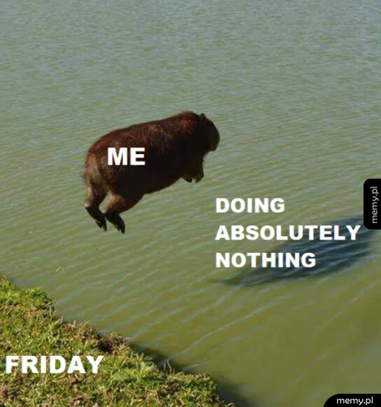 Tradycyjnie w weekend