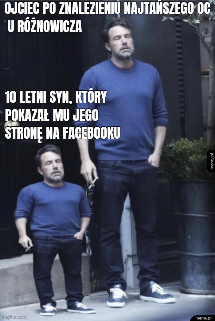 Ojciec po znalezieniu najtańszego OC u Różnowicza 10 letni syn, który pokazał mu jego stronę na Facebooku