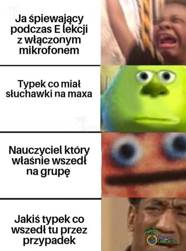 Tak zawsze jest na E-lekcjach