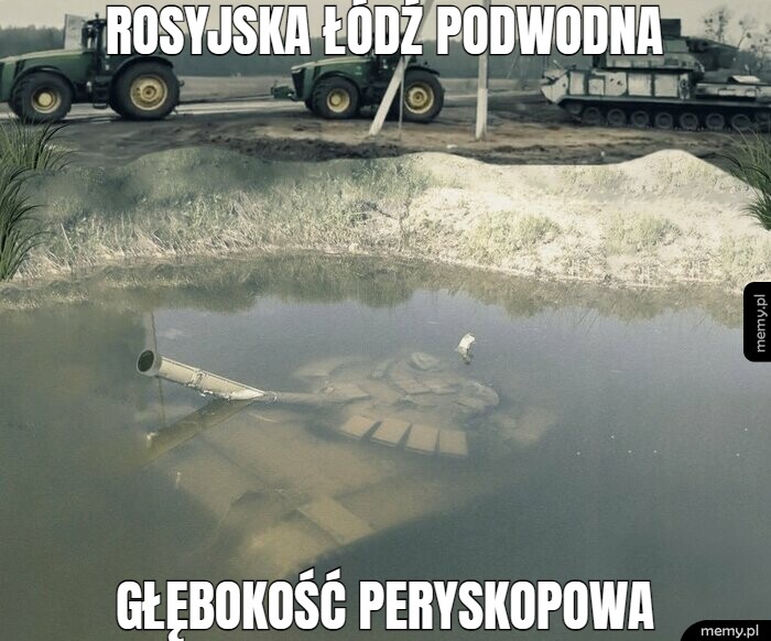 ROSYJSKA ŁÓDŹ PODWODNA Głębokość peryskopowa