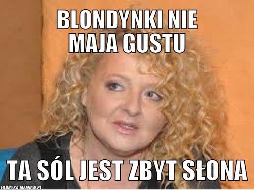 magda liczy na Sól