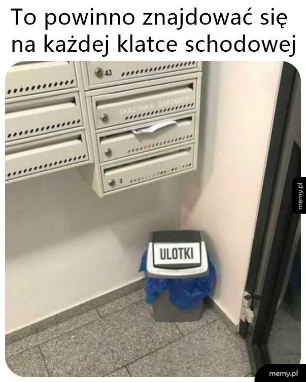 Miejsce dla ulotek
