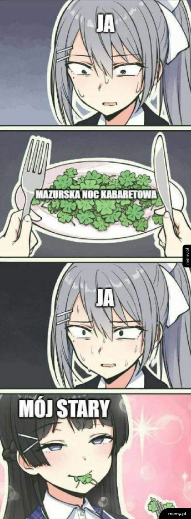 Hue Hue Hue, chłop się za babę przebrał