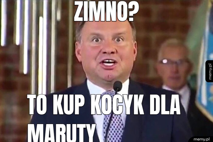 ZIMNO? TO KUP KOCYK DLA MARUTY