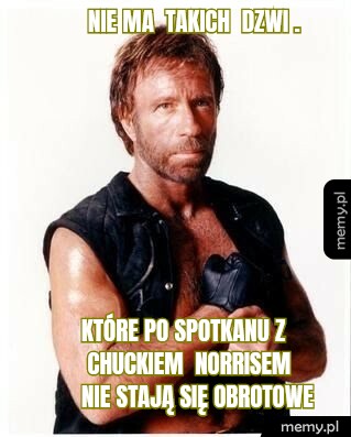 Nie ma takich dzwi .