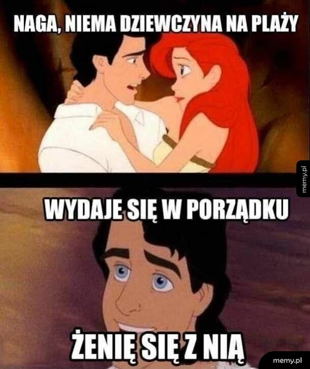 Mem z Małej Syrenki i księcia Eryka z podpisami