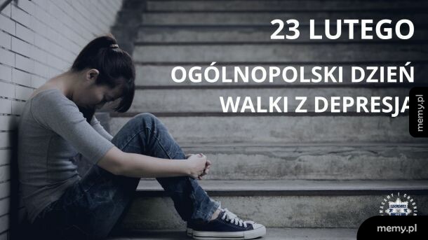 Smutna dziewczyna siedzi na schodach z opuszczoną głową.