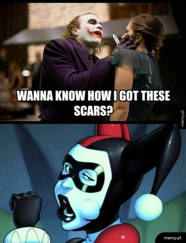 Joker z filmu i animowana Harley Quinn