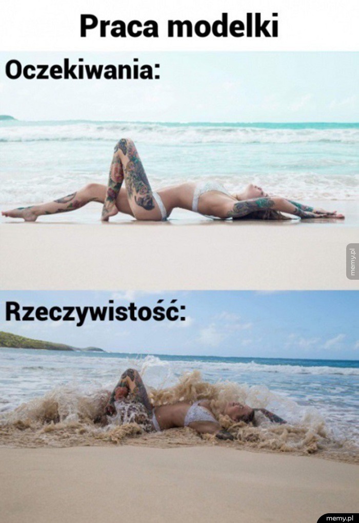 Praca modelki