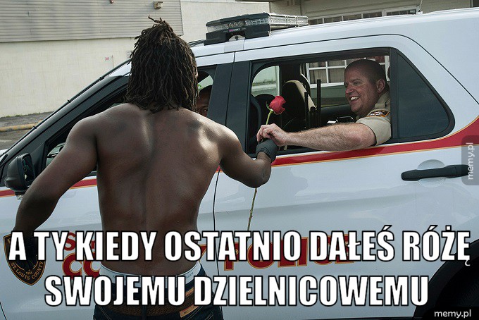        Róża dla dzielnicowego 